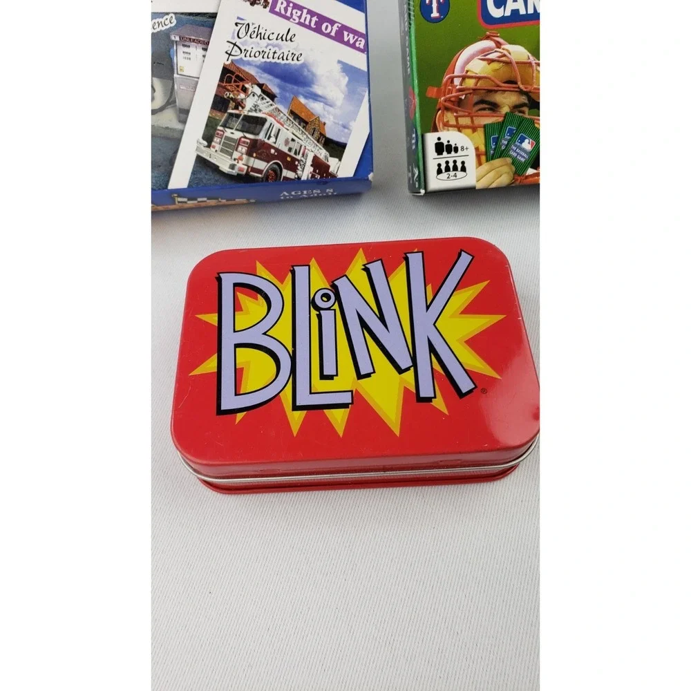 3 Fun Guy Table Card Games Blink Worlds Fastest Card Millie Bornes Auto Baseball